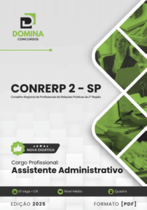 Novo Material: Apostila Assistente Administrativo CONRERP 2 SP 2025