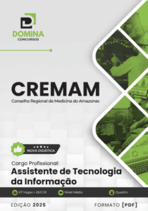 Novo Material: Apostila Assistente Tecnologia Informação CREMAM 2025