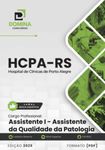 Novo Material: Apostila Assistente de Qualidade da Patologia HCPA RS 2025