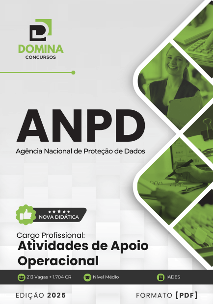 Novo Material: Apostila Atividade de Apoio Operacional ANPD 2025