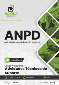 Novo Material: Apostila Atividades Técnicas de Suporte ANPD 2025