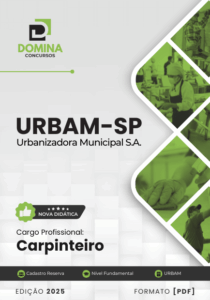 Novo Material: Apostila Carpinteiro URBAM SP 2025
