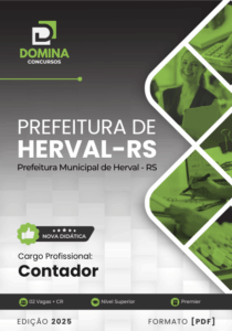 Novo Material: Apostila Contador Herval RS 2025