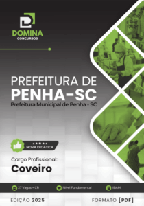 Novo Material: Apostila Coveiro Penha SC 2025