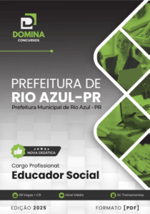 Novo Material: Apostila Educador Social Rio Azul PR 2025