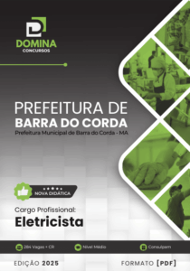 Novo Material: Apostila Eletricista Barra do Corda MA 2025