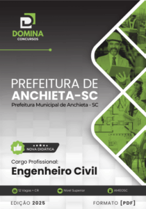 Novo Material: Apostila Engenheiro Civil Anchieta SC 2025