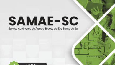 Novo Material: Apostila Engenheiro Civil SAMAE São Bento do Sul SC 2025