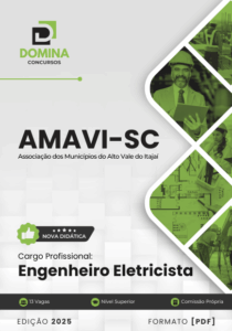Novo Material: Apostila Engenheiro Eletricista AMAVI SC 2025