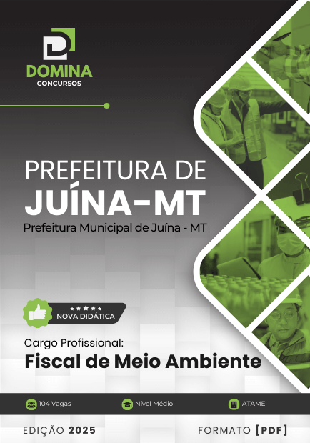Novo Material: Apostila Fiscal de Meio Ambiente Juína MT 2025