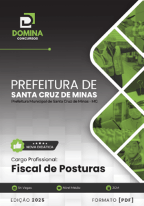 Novo Material: Apostila Fiscal de Posturas Santa Cruz de Minas MG 2025