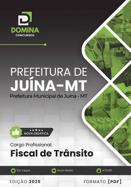 Novo Material: Apostila Fiscal de Trânsito Juína MT 2025