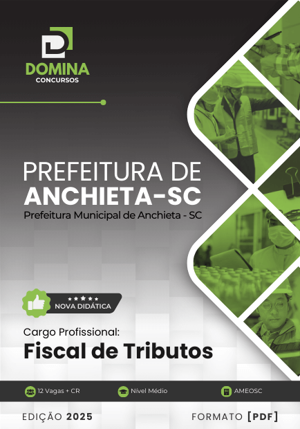 Novo Material: Apostila Fiscal de Tributos Anchieta SC 2025