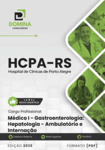 Novo Material: Apostila Médico Gastroenterologia HCPA RS 2025
