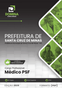 Novo Material: Apostila Médico PSF Santa Cruz de Minas MG 2025