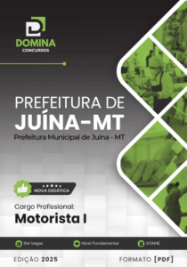 Novo Material: Apostila Motorista Juína MT 2025