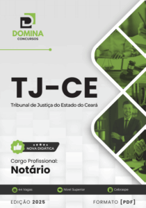 Novo Material: Apostila Notário TJ CE 2025