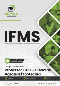 Novo Material: Apostila Professor Ciências Agrárias Zootecnia IFMS 2025