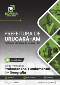 Novo Material: Apostila Professor II Geografia Urucará AM 2025