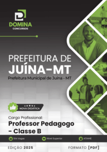 Novo Material: Apostila Professor Pedagogo Juína MT 2025