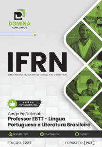 Novo Material: Apostila Professor de Português IFRN 2025