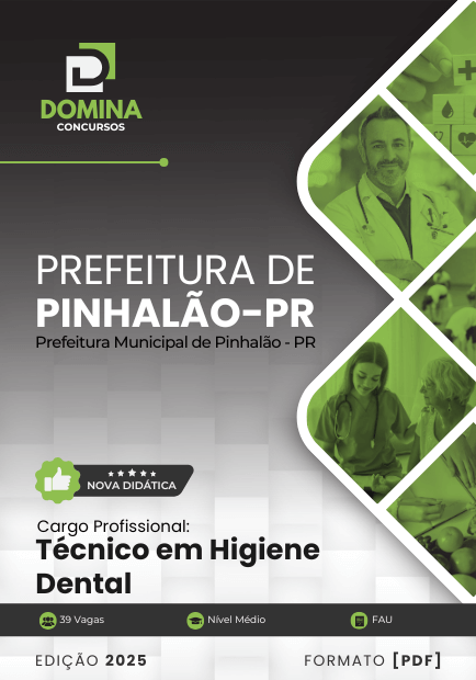 Novo Material: Apostila Técnico em Higiene Dental Pinhalão PR 2025