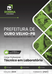 Novo Material: Apostila Técnico em Laboratório Ouro Velho PB 2025
