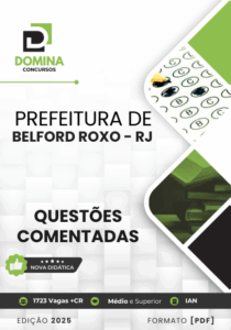 Novo Material: Questões Comentadas Belford Roxo RJ 2025