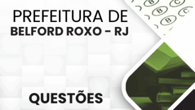 Novo Material: Questões Comentadas Belford Roxo RJ 2025