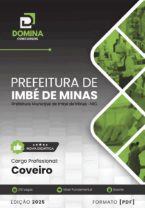 Apostila Concurso Coveiro Prefeitura Imbé de Minas MG 2025