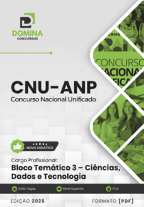 Apostila BLOCO 3 Ciências Dados e Tecnologia ANP CNU 2025 – Atualizado Pós-edital