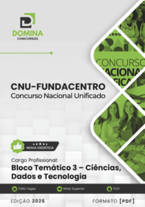 Apostila BLOCO 3 Ciências Dados e Tecnologia FUNDACENTRO CNU 2025 – Atualizado Pós-edital