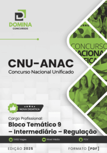 Apostila BLOCO 9 Intermediário Regulação ANAC CNU 2025 – Atualizado Pós-edital