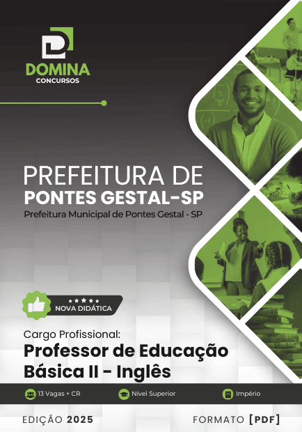 Apostila PEB II de Inglês: Guia Completo para Professores em Pontes Gestal SP 2025