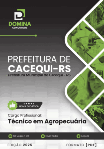 Apostila Profissional para Técnico em Agropecuária – Cacequi, RS 2025
