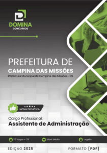 Apostila de Formação para Assistente de Administração – Campina das Missões RS 2025