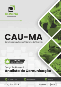 Apostila do Analista de Comunicação – CAU MA 2025: Guia Completo e Atualizado