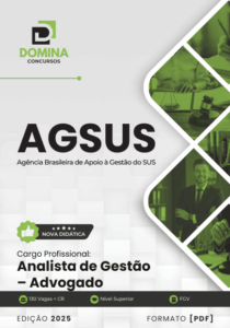 Apostila do Analista de Gestão: Advogado AgSUS 2025 – Guia Completo de Preparação