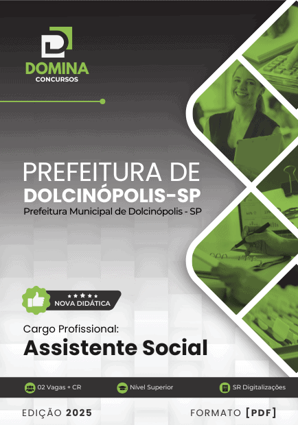 Apostila do Assistente Social – Dolcinópolis SP 2025: Conteúdos e Diretrizes Atualizadas