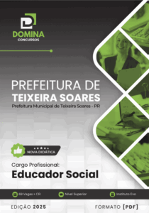 Apostila do Educador Social em Teixeira Soares-PR: Guia Completo 2025