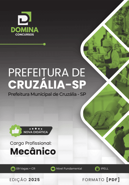 Apostila do Mecânico – Formação Profissional em Cruzália, SP 2025