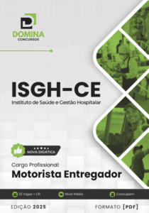 Apostila do Motorista Entregador ISGH CE 2025: Formação e Diretrizes Profissionais