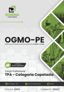 Apostila do Trabalhador Portuário Avulso: Capatazia OGMO PE 2025