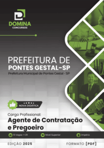 Apostila para Agente de Contratação e Pregoeiro – Pontes Gestal SP 2025