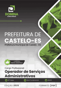 Apostila para Operador de Serviços Administrativos – Castelo ES 2025: Guia Completo