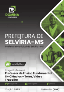 Apostila para Professores de Ciências do Ensino Fundamental – Selvíria MS 2025