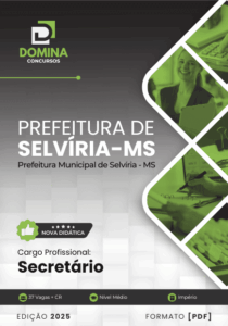 Apostila para Secretário: Preparação e Conteúdos Essenciais – Selvíria, MS 2025