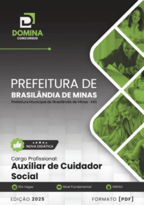 Descubra a Apostila do Auxiliar Cuidador Social em Brasilândia de Minas MG 2025!