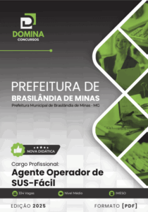 Descubra o Futuro: Apostila do Agente Operador do SUS em Brasilândia de Minas 2025