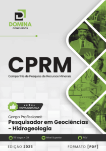Domine Hidrogeologia: Apostila CPRM 2025 para Pesquisador em Geociências